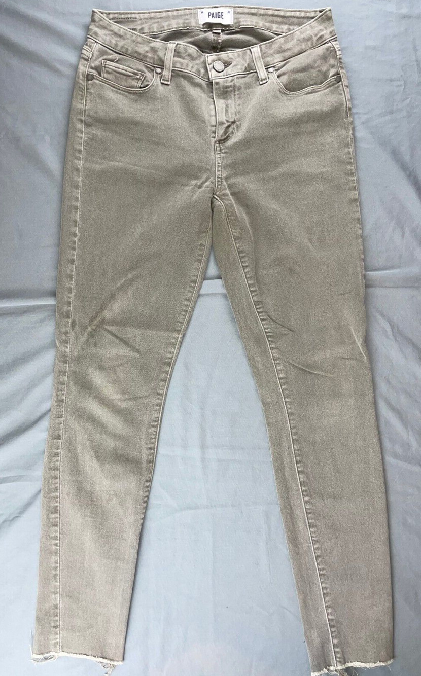 Paige Verdugo Ankle Lightweight Stretch Roller Jean. Perfectly Broken In, 29.